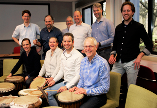 teambuilding percussie